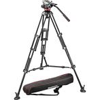 Manfrotto MVH502A + 546BK Pro Video Kit, Nieuw, 150 tot 175 cm, Met balhoofd, Ophalen of Verzenden