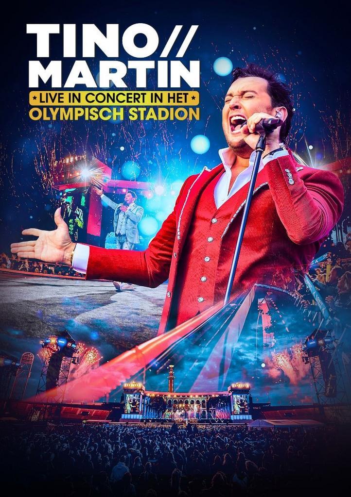 Tino Martin - Live In Concert In Het Olympisch Stadion - DVD, Cd's en Dvd's, Dvd's | Overige Dvd's, Ophalen of Verzenden