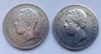 Spanje. Amadeo I. 5 Pesetas 1871*71- 1871*74 (Lote de 2