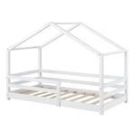 [en.casa] Kinderbed Knätten huisbed met uitvalbeveiliging 70, Kinderen en Baby's, Kinderkamer | Bedden, Verzenden, Nieuw