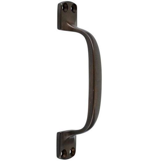 Deurgreep Elegant 155mm messing antiek brons, Doe-het-zelf en Verbouw, Hang- en Sluitwerk, Nieuw, Ophalen of Verzenden