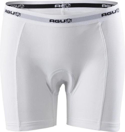 AGU Underwear Fietsonderbroek met Zeem Essential Dames - Wit, Fietsen en Brommers, Fietsaccessoires | Fietshelmen, Nieuw, Verzenden