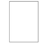 A4 etiketten 210 x 297 mm wit 100 vel huismerk, Verzenden, Nieuw, Huismerk