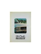 1980 PEUGEOT 504 BROCHURE NEDERLANDS, Nieuw, Peugeot, Author