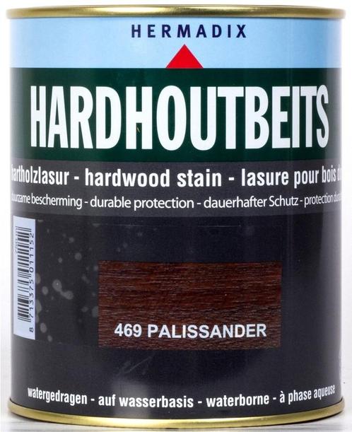 Hardhoutbeits 469 palissander 750 ml - Hermadix, Doe-het-zelf en Verbouw, Verf, Beits en Lak, Nieuw, Verzenden