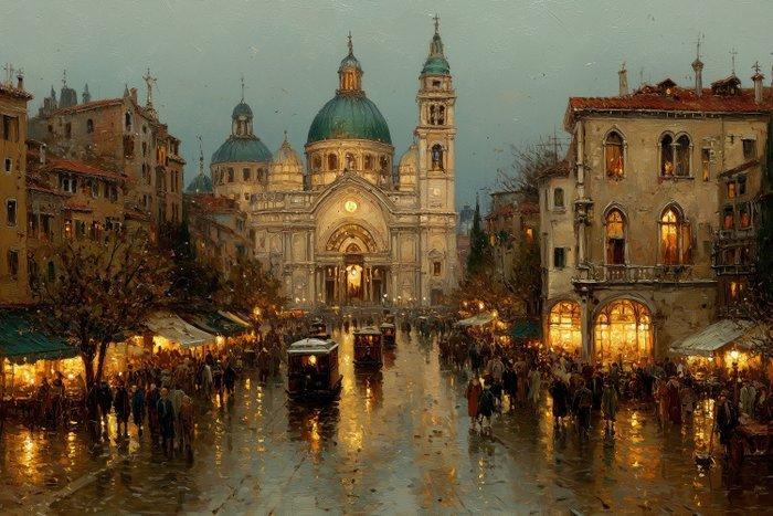 CoCo - Twilight in Venice - XXL, Antiek en Kunst, Kunst | Designobjecten