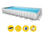 Bestway Power Steel zwembad - 956 x 488 x 132 cm - met, Tuin en Terras, Zwembaden, Verzenden, Nieuw