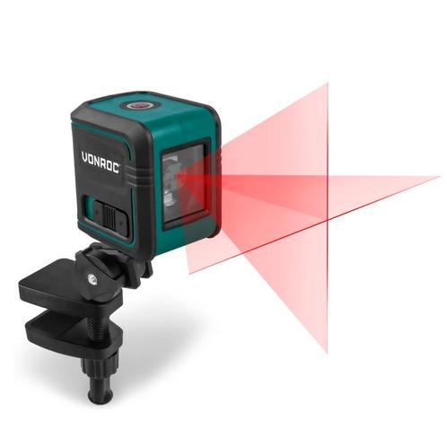 Kruislijnlaser | Rood - zelfnivellerend - 10 meter bereik, Doe-het-zelf en Verbouw, Gereedschap | Overige machines, Nieuw, Verzenden