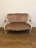 Gebruikte Set (Bank + 2 Stoelen) - B229 - Vintage/Café, Huis en Inrichting, Ophalen, Nieuw