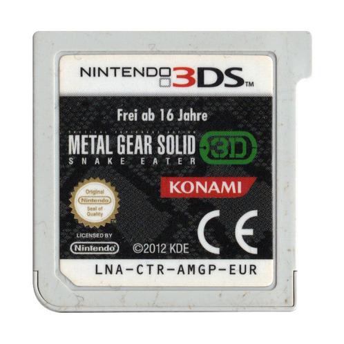 3DS Metal Gear Solid: Snake Eater 3D, Spelcomputers en Games, Games | Nintendo 2DS en 3DS, Zo goed als nieuw, Verzenden