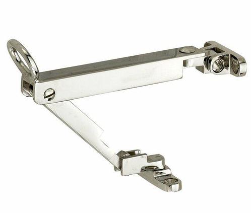 Combi uitzetter wegdraaibaar 215mm glans nikkel, Doe-het-zelf en Verbouw, Hang- en Sluitwerk, Nieuw, Ophalen of Verzenden