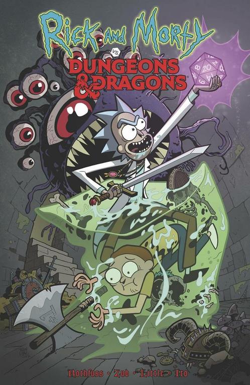 RICK AND MORTY VS DUNGEONS & DRAGONS 9781684054169, Boeken, Taal | Engels, Zo goed als nieuw, Verzenden