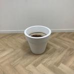 Tweedehands Elho Pure round, kunststof plantenbak, (h) 60, Huis en Inrichting, Kamerplanten, Ophalen of Verzenden