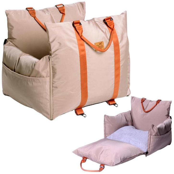 Luxe Honden autostoel  Royal+ TAUPE Waterproof, Dieren en Toebehoren, Honden-accessoires, Nieuw, Ophalen of Verzenden