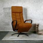 Relaxfauteuil Tom Cognac, Ophalen of Verzenden, Nieuw