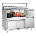 GGM Gastro | Cocktail voorbereidingstafel - RVS | CSSISI1200, Zakelijke goederen, Horeca | Meubilair en Inrichting, Verzenden