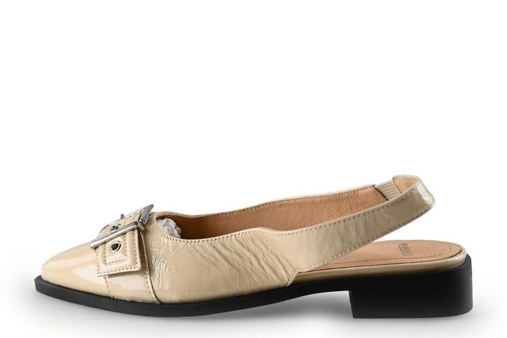 Manfield Slingbacks in maat 38 Wit | 10% korting, Kleding | Dames, Schoenen, Wit, Gedragen, Verzenden