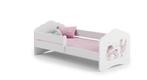 Peuterbed FALA - kinderbed met matras - 160x80cm - wit roze, Kinderen en Baby's, Kinderkamer | Bedden, Ophalen of Verzenden, Nieuw
