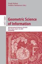 Geometric Science of Information, Boeken, Verzenden, Nieuw