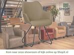 Leren eetkamerstoel Magic - Toledo Mocca (taupe/bruin) -, Huis en Inrichting, Stoelen, Bruin, Bohemian, Eigentijds, Industrieel, Modern, Scandinavisch