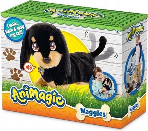 AniMagic - Waggles Dog (closed box) - Interactieve hond, Kinderen en Baby's, Speelgoed | Knuffels en Pluche, Zo goed als nieuw