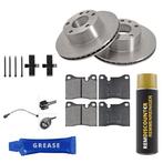 Voordeelset Remschijven + Remblokken BMW 733i voorzijde, Verzenden, Nieuw