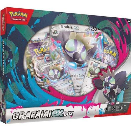 Pokemon Grafaiai Ex Box, Hobby en Vrije tijd, Verzamelkaartspellen | Pokémon, Meerdere kaarten, Nieuw, Ophalen of Verzenden