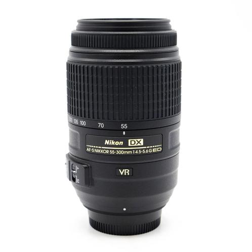 Nikon 55-300mm 4.5-5.6G ED VR AF-S DX Nikkor Objectief (Occ), Audio, Tv en Foto, Fotografie | Lenzen en Objectieven, Telelens