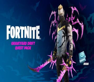 Fortnite Graveyard Drift Pack + 2000 V-Bucks | Xbox beschikbaar voor biedingen