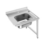 GGM Gastro | Aanvoertafel - 800mm - Aanbouw rechts - met 1 |, Zakelijke goederen, Horeca | Meubilair en Inrichting, Verzenden
