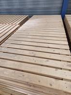 Vlonder 2700x1100 Vurenhout, 80% gesloten, gebruikt, Ophalen of Verzenden