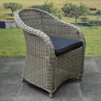 Chester dining tuinstoel grijs, Tuin en Terras, Tuinstoelen, Ophalen of Verzenden, Nieuw, Wicker