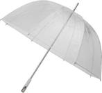 Impliva - Koepelparaplu - Ø 111 cm - Transparant Wit, Caravans en Kamperen, Ophalen of Verzenden, Nieuw