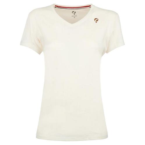 -47% Q1905  Q1905 Q club tee snow  maat XL, Kleding | Dames, Sportkleding, Wit, Nieuw, Verzenden