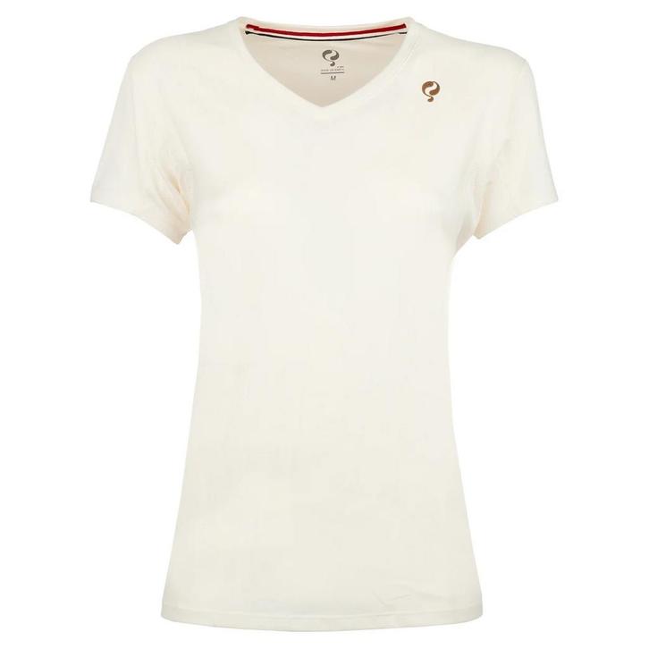-47% Q1905  Q1905 Q club tee snow  maat XL, Kleding | Dames, Sportkleding, Wit, Nieuw, Verzenden