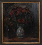Dirk Filarski (1885-1964) - Stilleven met Rode Bloemen