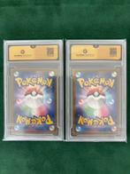 Pokémon - 2 Graded card - Eevee, Umbreon ex #093; #210 Foil,, Hobby en Vrije tijd, Verzamelkaartspellen | Pokémon, Nieuw