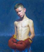 Francien Krieg - Lonely battles, Antiek en Kunst