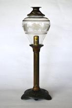 Kaarsenhouder - Koper, Glas, Tin