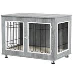 TRUUSK Hondenkooi met Kussen - 2 Sloten - Dubbele Deuren - G, Verzenden, Nieuw