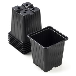Kweekpotjes | Nature | 7 stuks (Vierkant, 9.5 x 9 x 9 cm), Tuin en Terras, Kweekspullen, Nieuw, Verzenden