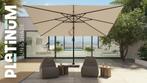 Challenger T1 premium zweefparasol 400x300 cm manhattan, Tuin en Terras, Ophalen of Verzenden, Nieuw