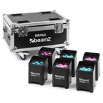 Retourdeal - BeamZ set met 6x BBP62 uplights voor binnen en, Muziek en Instrumenten, Verzenden, Zo goed als nieuw