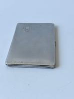 Zonder minimumprijs - Sigarettendoos - Verzilverd messing, Nieuw