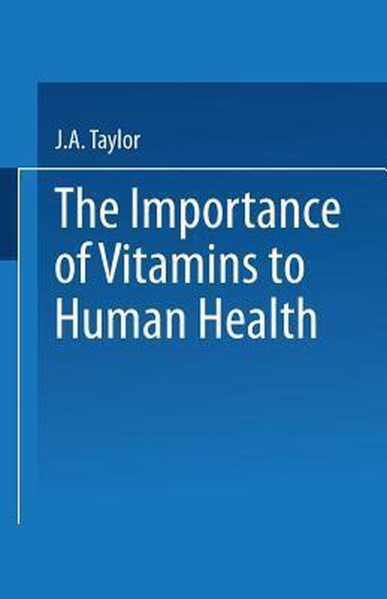 9789401162319 The Importance of Vitamins to Human Health, Boeken, Gezondheid, Dieet en Voeding, Nieuw, Verzenden