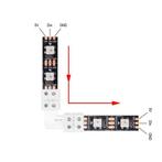 RGB LED strips Click Connector T vorm 1st, Verzenden, Nieuw
