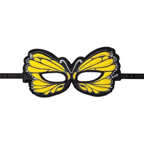 Vlinder oogmasker geel - Oogmaskers, Hobby en Vrije tijd, Feestartikelen, Verzenden