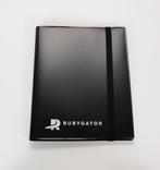 RubyGator - 9-Pocket Essential Binder - Side-load - Black, Nieuw
