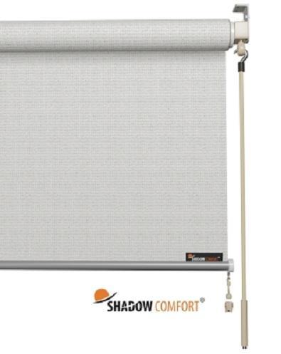 Rolgordijn voor buiten 1,98x2,40m (BxH) Artic White, Tuin en Terras, Schaduwdoeken