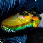 Zonnehauch in het licht – Crystal Opal 90,3ct- 18.06 g, Verzamelen, Mineralen en Fossielen